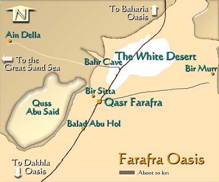 maps of egypt. Farafra oasis Map Of Egypt,